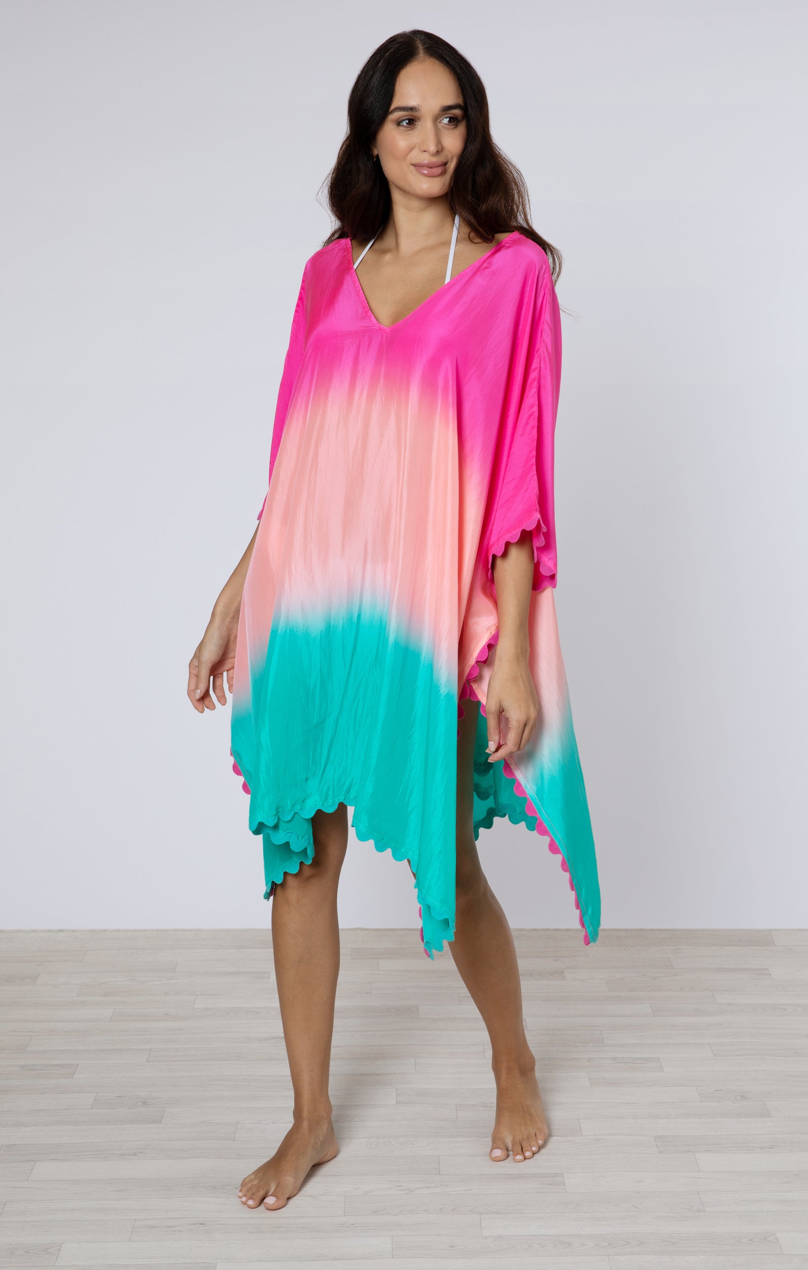 Ponchos, Kimonos and Beach Cover Ups → Juliet Dunn London