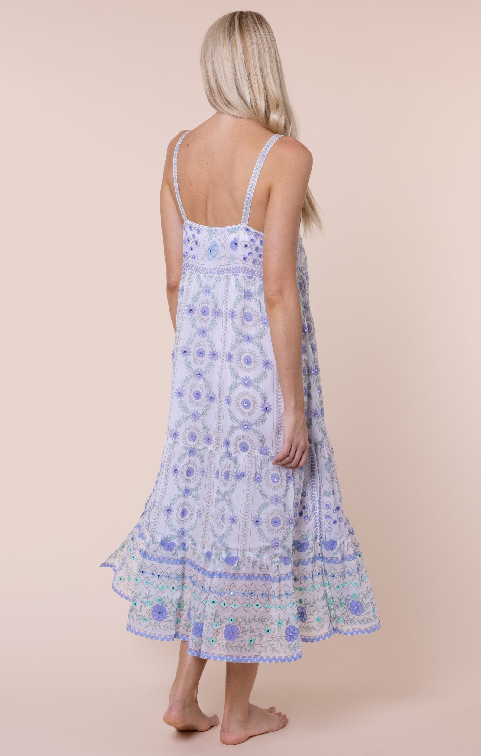 Juliet Dunn | Mexican Print Swing Dress
