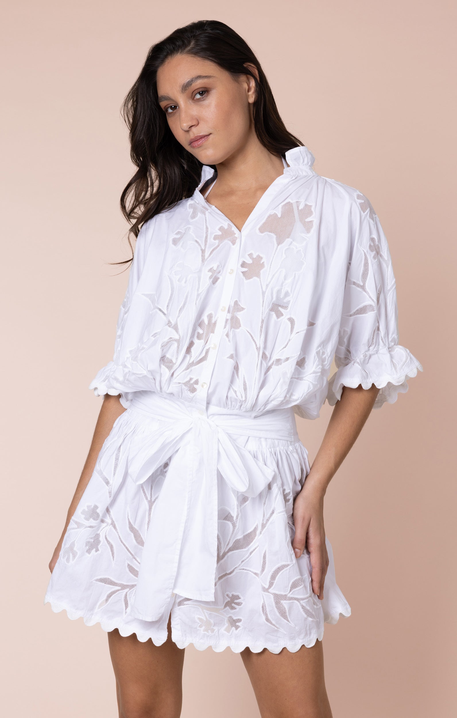 juliet dunn dress Women's Floral Juliet Dunn London #JD9041 CANDY juliet dunn Palladio Mini Dress